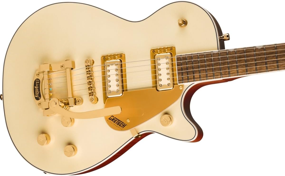 Gretsch Electromatic Pristine LTD Jet Electric Guitar with Bigsby - White Gold
