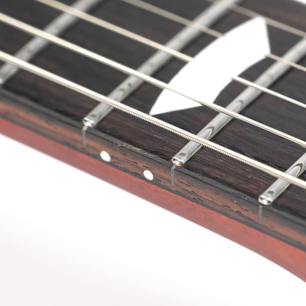 EART EGLP-610 Electric Guitar 24.75' Scale, Roasted Mahogany Body & Neck, Eart Artones-HHC2 Pickups, Stainless Steel Frets