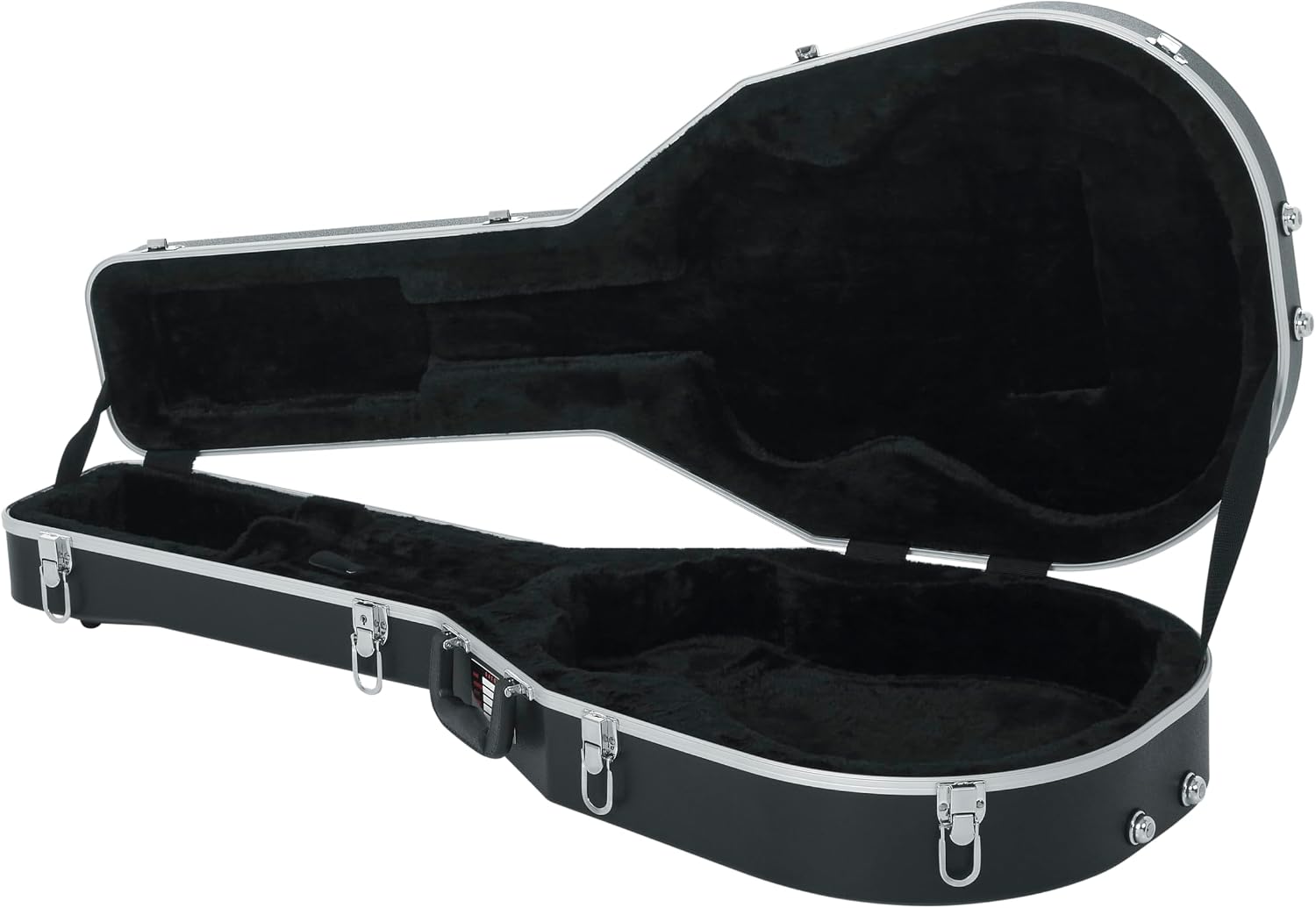 Gator Cases Deluxe Molded Case for Taylor GS Mini Acoustic Guitar, (GC-GSMINI)