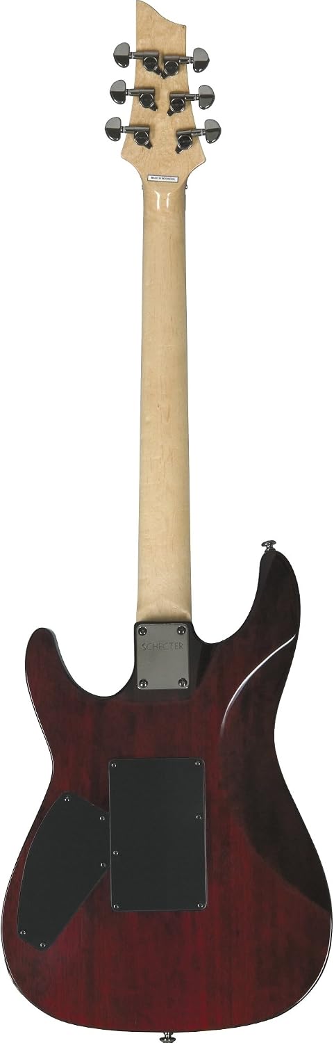 Schecter Omen Extreme-6 FR Electric Guitar - Black Cherry