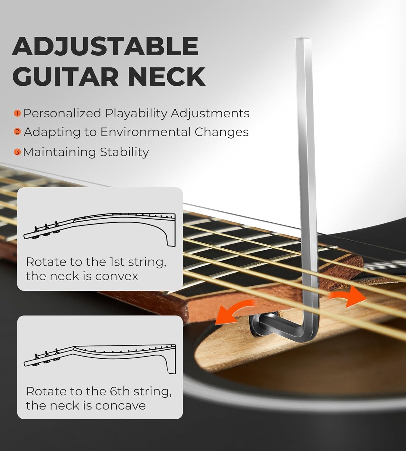 Vangoa 41' Acoustic Guitar Bundle for Adults Beginners Teens Dreadnought Full Size Cutaway Guitarra Acústica Kit with Wooden Bindings, Gig Bag, Tuner, Steel Strings, Capo, Strap, Black