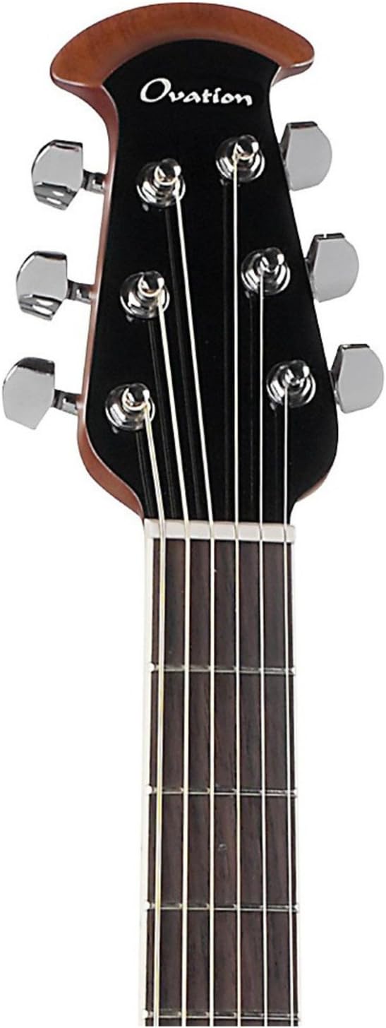 Ovation Celebrity Elite Plus Quilted Maple Top Acoustic-Electric Guitar, Tiger Eye