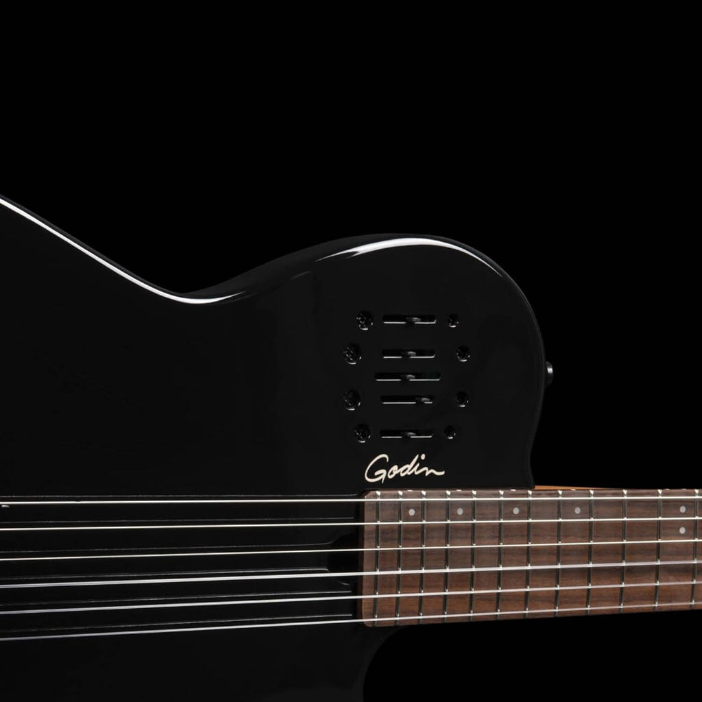 Godin Multiac Mundial Nylon Acoustic-electric Guitar - Onyx Black