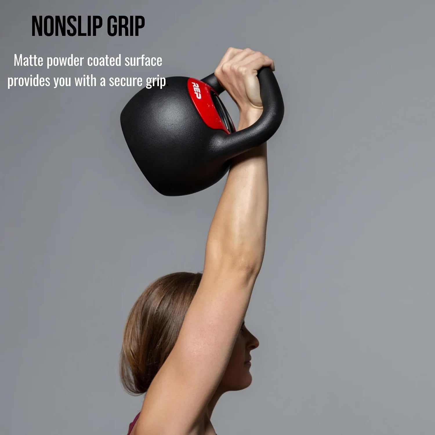 Rep Fitness Adjustable Kettlebell | Weight Set for Home Gym | Strength Training Equipment for Men & Women | Compact Steel Bell with Ergonomic Handle | 20–40 lb (9–18 kg) Variable Options