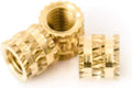 [ J&J Products ] M3 Brass Insert, 4 mm (Length), Female Thread, Injection Mold Type, 1000 pcs