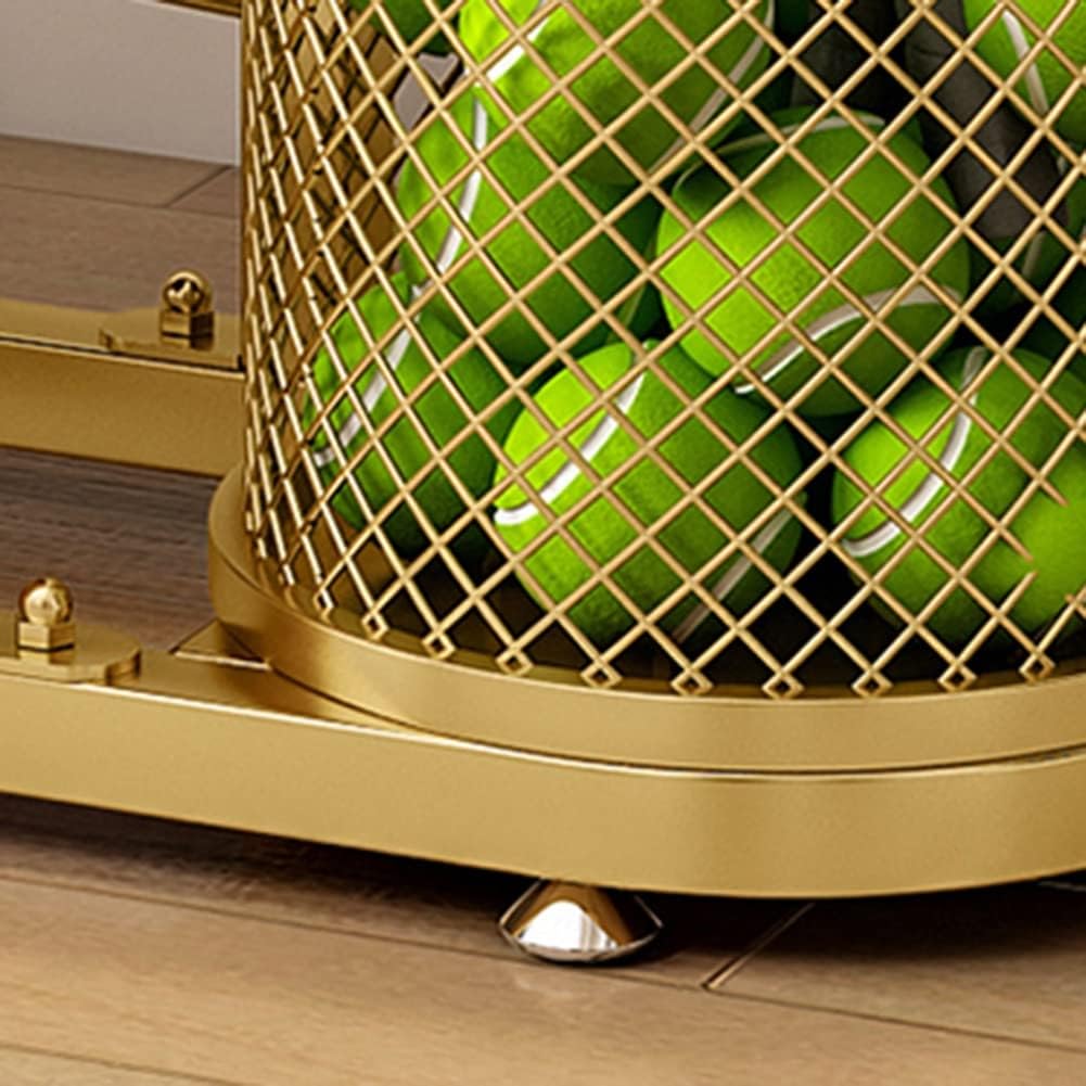 Commercial Gym Exercise Ball Holder Basketball Organizer Ball Storage Rack Freestanding Sport Equipment Storage, for Playground Gym Schools, Football Basketball