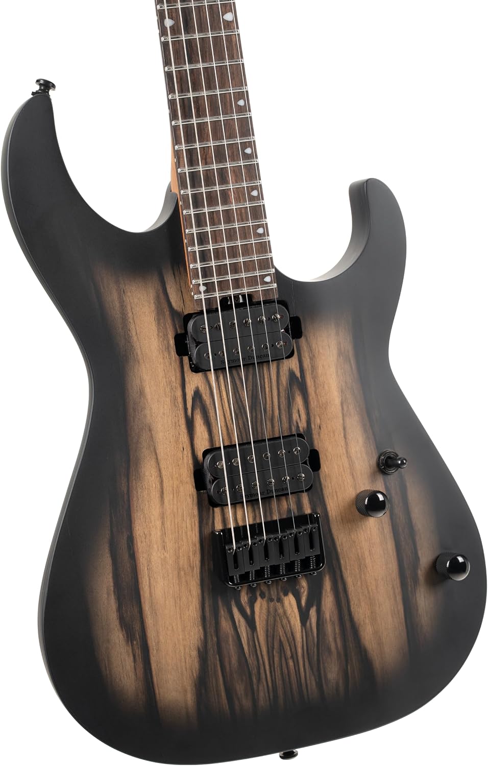 Cort KX500 6-String Pale Moon Electric Guitar, Natural Black Burst