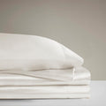 16 Momme 100% Mulberry Silk Bedding Set Full XL Size 4-Piece Luxury (2 Pillowcases, 1 Fitted Sheet, 1 Flat Sheet) - 6A Grade Natural Silk Fits 22-25' Deep Pocket (Solid, Ivory)