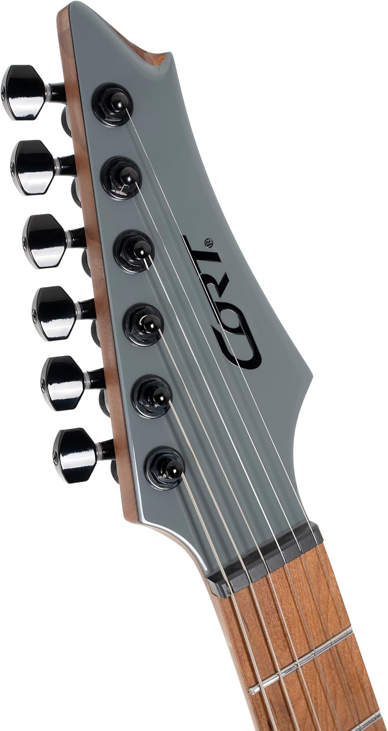 Cort X700 Mutility II Multi-Scale Solid Body Electric Guitar, Tactical Gray (MUTILITYII-TTG)
