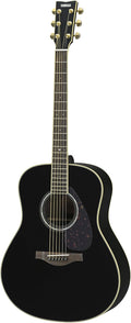Yamaha L-Series LL6 Acoustic-Electric Guitar - Roswewood, Black