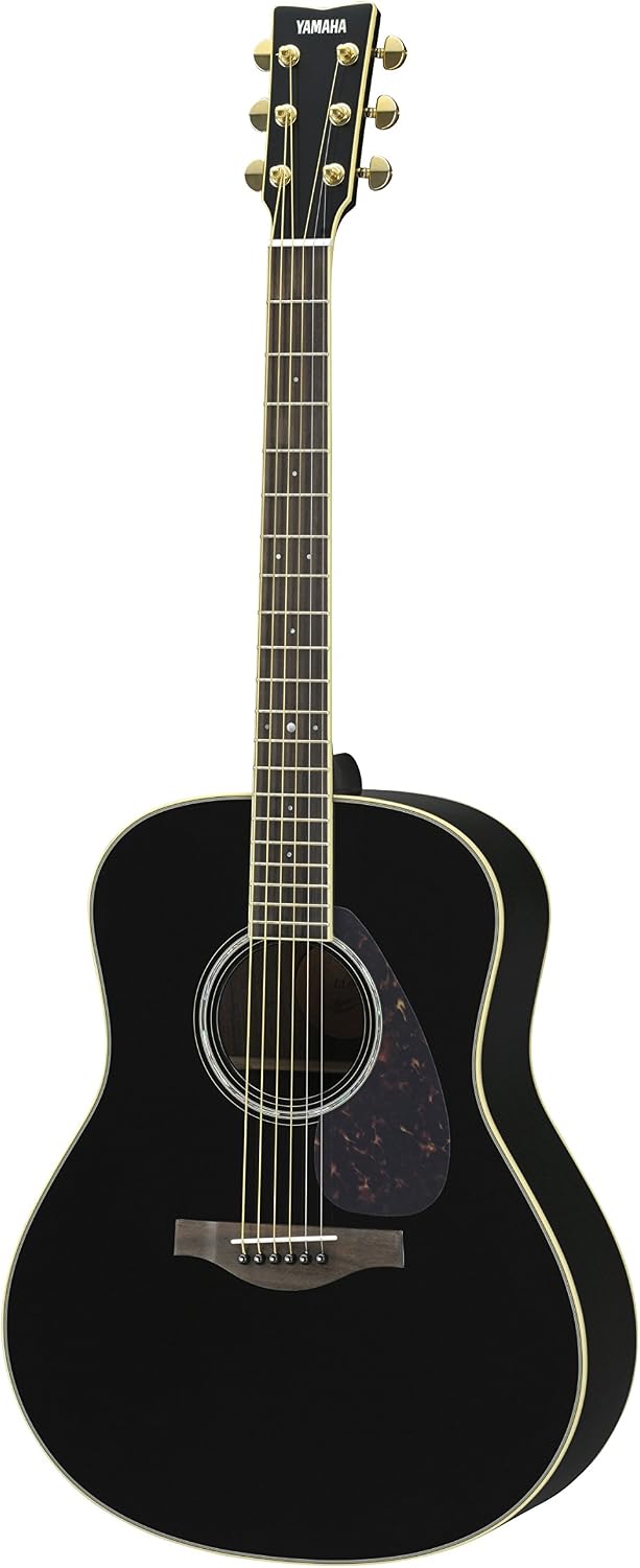 Yamaha L-Series LL6 Acoustic-Electric Guitar - Roswewood, Black
