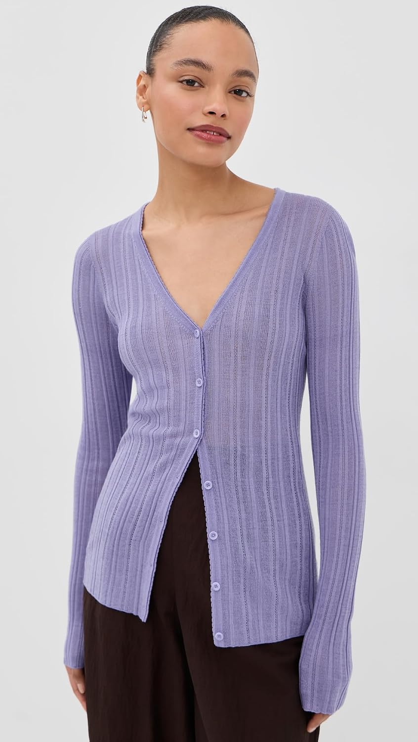 Theory Women's Novel Rib Cardigan