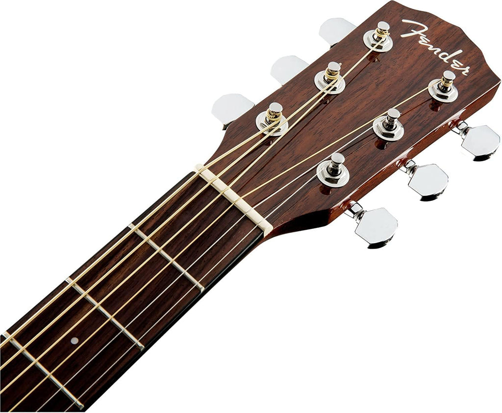 Fender CD-140SCE Dreadnought Cutaway Acoustic Electric Guitar, with 2-Year Warranty, Fishman Pickup and Preamp System, Natural, with Case