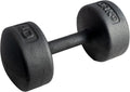 Legacy Solid Round Dumbbell Black – Heavy Duty Cast Iron Hand Weight with Knurled Ergonomic Grip for Strength Training, Muscle Toning, Home Gym Workout – 5 lb to 150 lb In Single & Pair