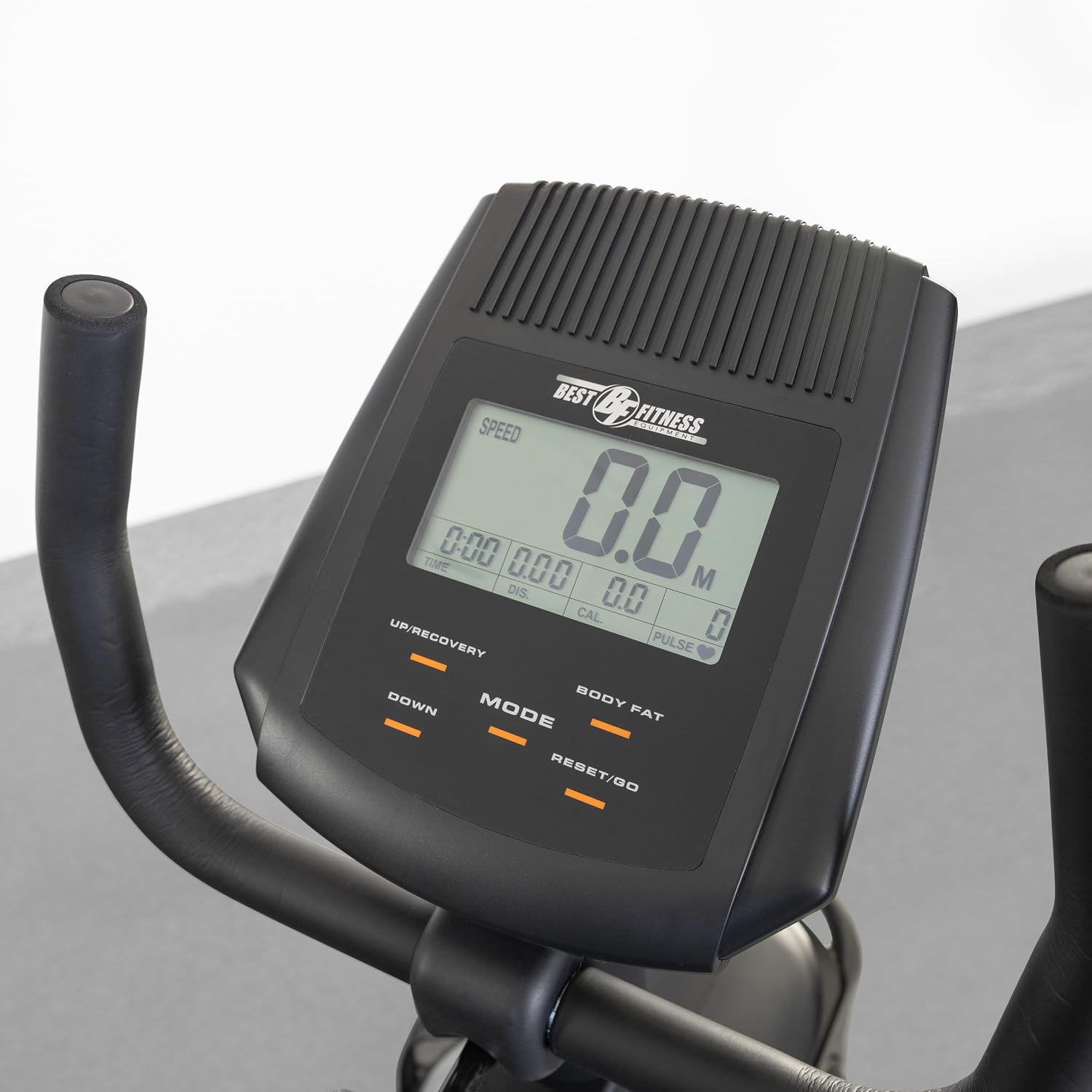 Body-Solid Best Fitness (BFRB1B) Recumbent Exercise Bike for Home - Indoor Workout Stationary Bike with LCD Display & Adjustable Magnetic Resistance, Black