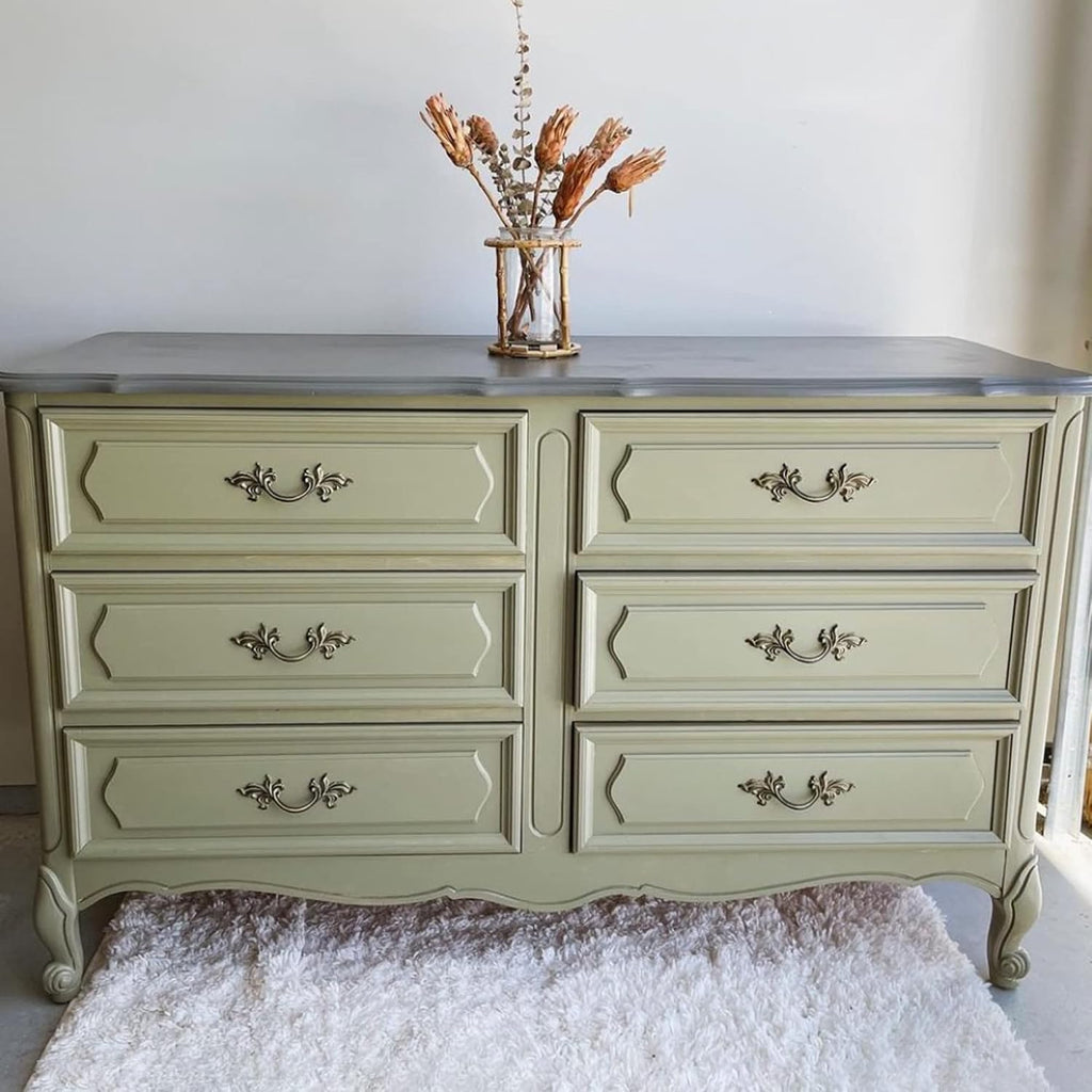 Beyond Paint Furniture, Cabinets and More All-in-One Refinishing Paint Gallon, No Stripping, Sanding or Priming Needed, Sage