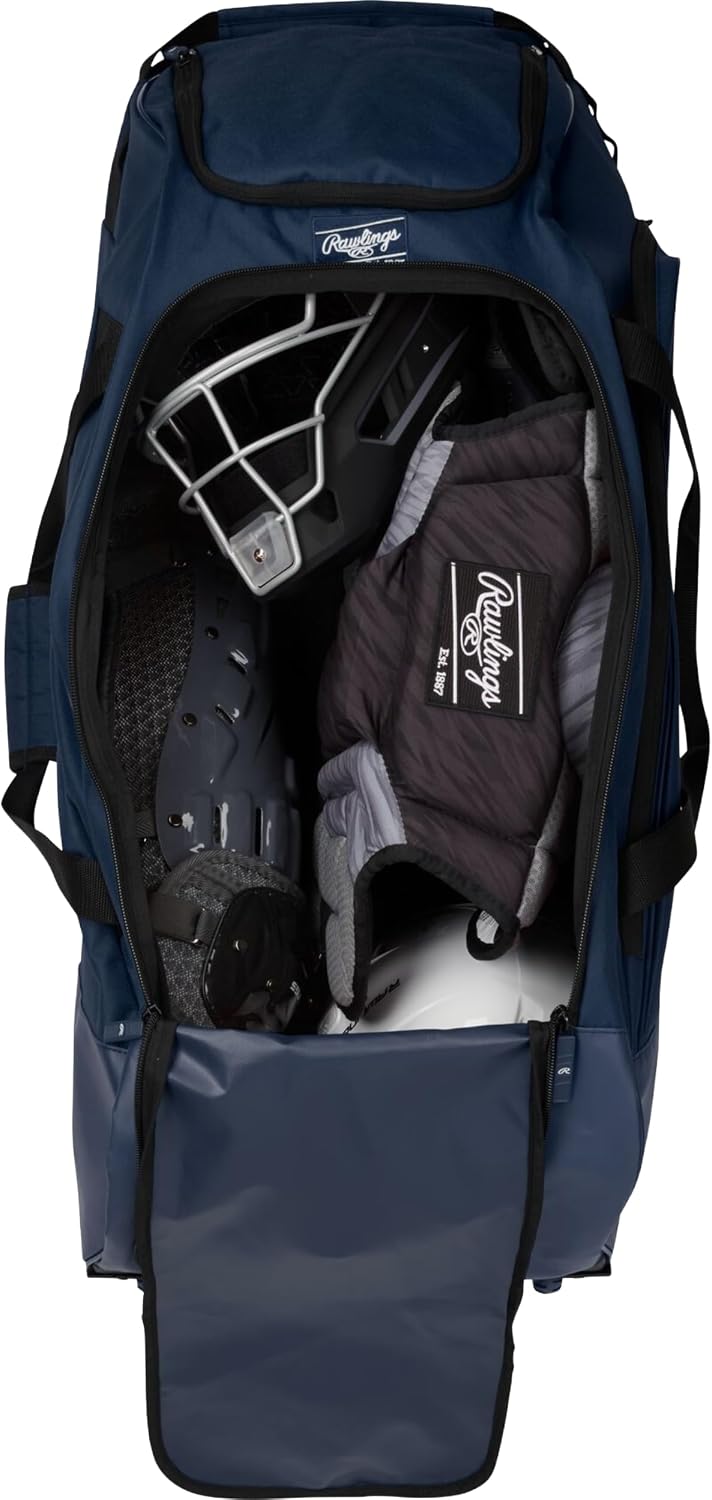 Rawlings | Workhorse Wheeled Equipment Bag | Baseball & Softball | Multiple Styles