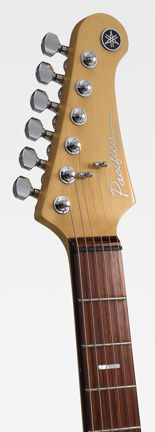Yamaha Pacifica Professional Electric Guitar Maple Fingerboard With Hardshell Case, Beach Blue Burst