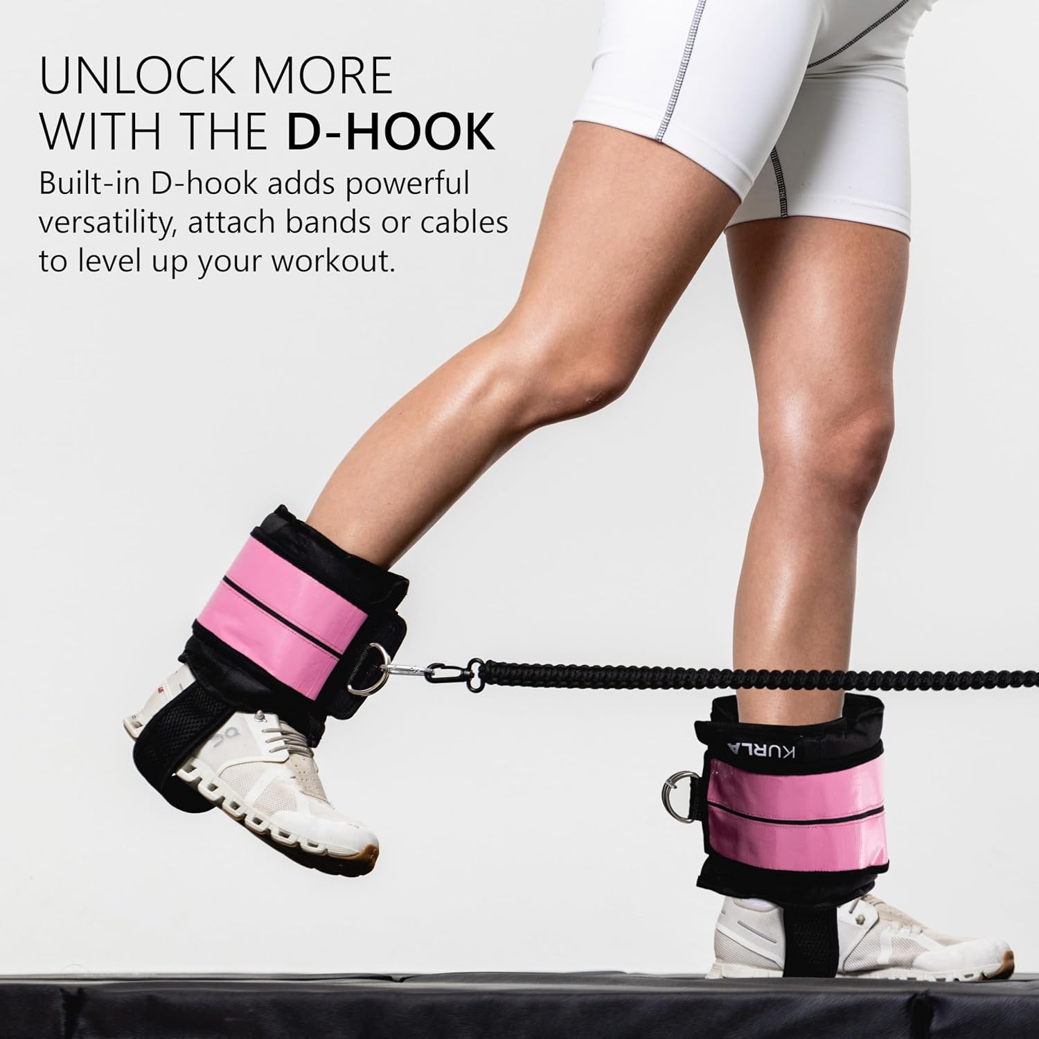 Ankle & Wrist Weights – 8/16/20/30 lbs Pair (4–15lbs - Each) | Dual Adjustable Secure Strap System | Patented Design | Ideal for Home Workouts, Pilates, Yoga, Glute Training