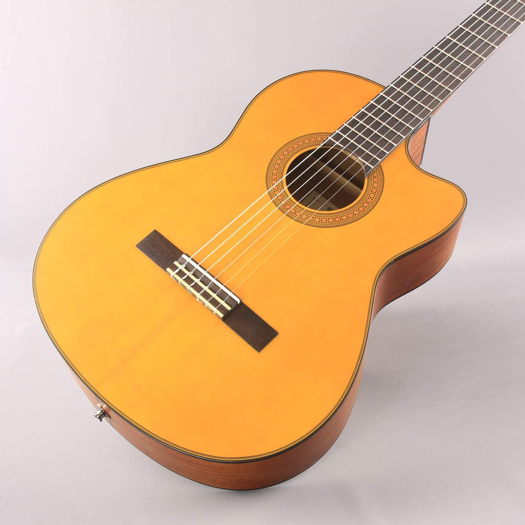 Yamaha CGX122MSC Classical Acoustic-Electric Guitar, Solid Spruce Top