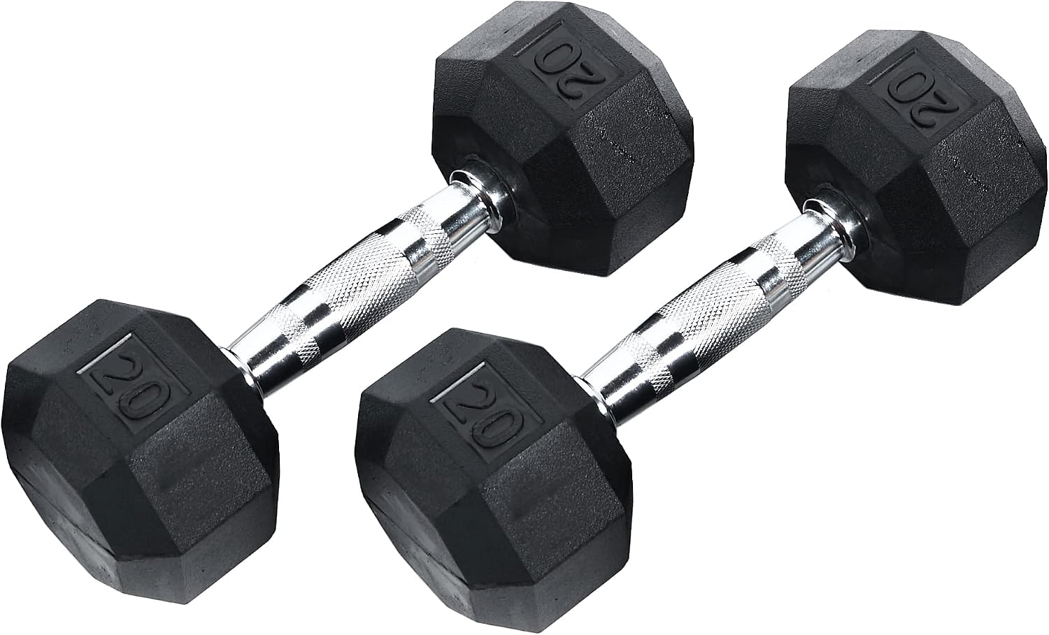 Ader Dumbbell Rack w/ 3-25lb Rubber Dumbbells 6 Pairs