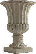 Nearly Natural 20.25' Large Sand Colored Urn Indoor/Outdoor) Planter