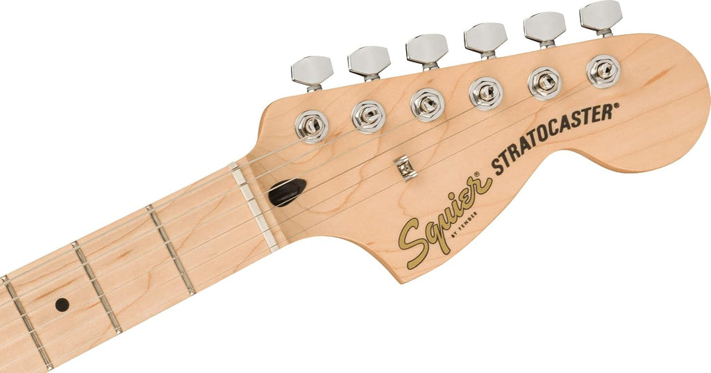 Squier Affinity Series Stratocaster Electric Guitar - Olympic White with Maple Fingerboard