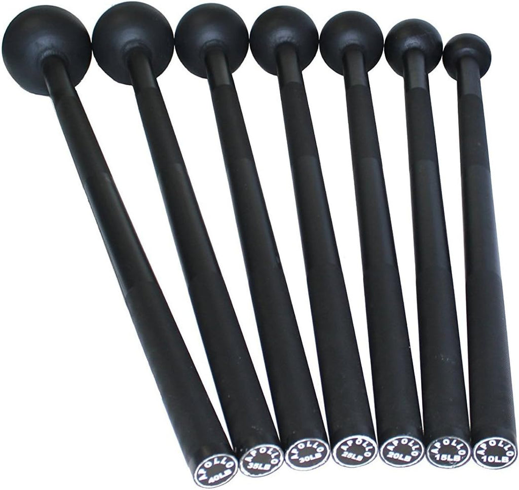 Apollo Athletics Macebell, Steel Mace Hammer, Great for Home Exercise & Gym Training