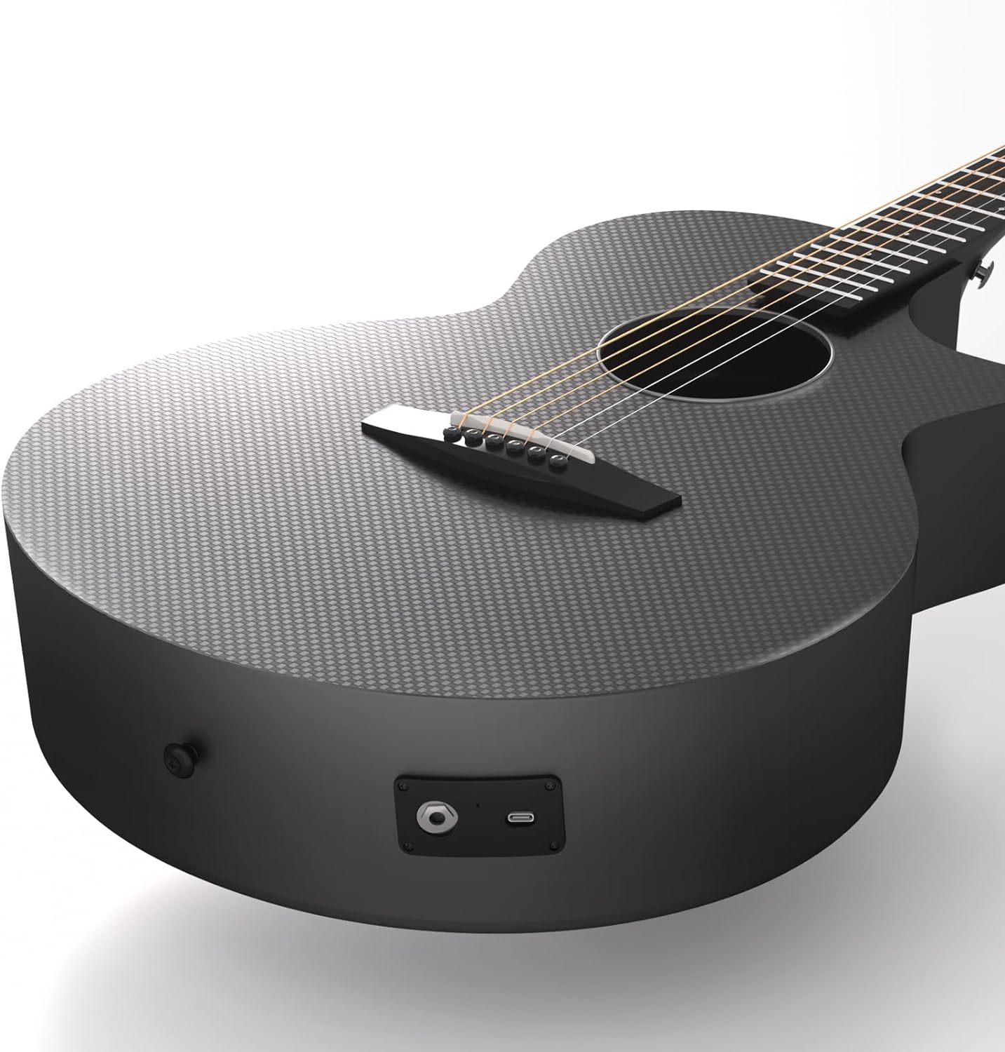 Enya X3 PRO Carbon Fiber Acoustic Electric Guitar with Built-in Effects & Bluetooth Speaker, 41' Smart Travel Guitar for Beginners & Performers, AcousticPlus SP1 Pickup, Gig Bag Included