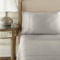 Pure Parima Yalda Sheet Set – 100% Certified Egyptian Cotton, Double-Hem Stitch, Twin XL, Linen