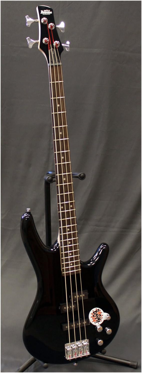 Ibanez 4-String Bass Guitar, Right Handed, Black