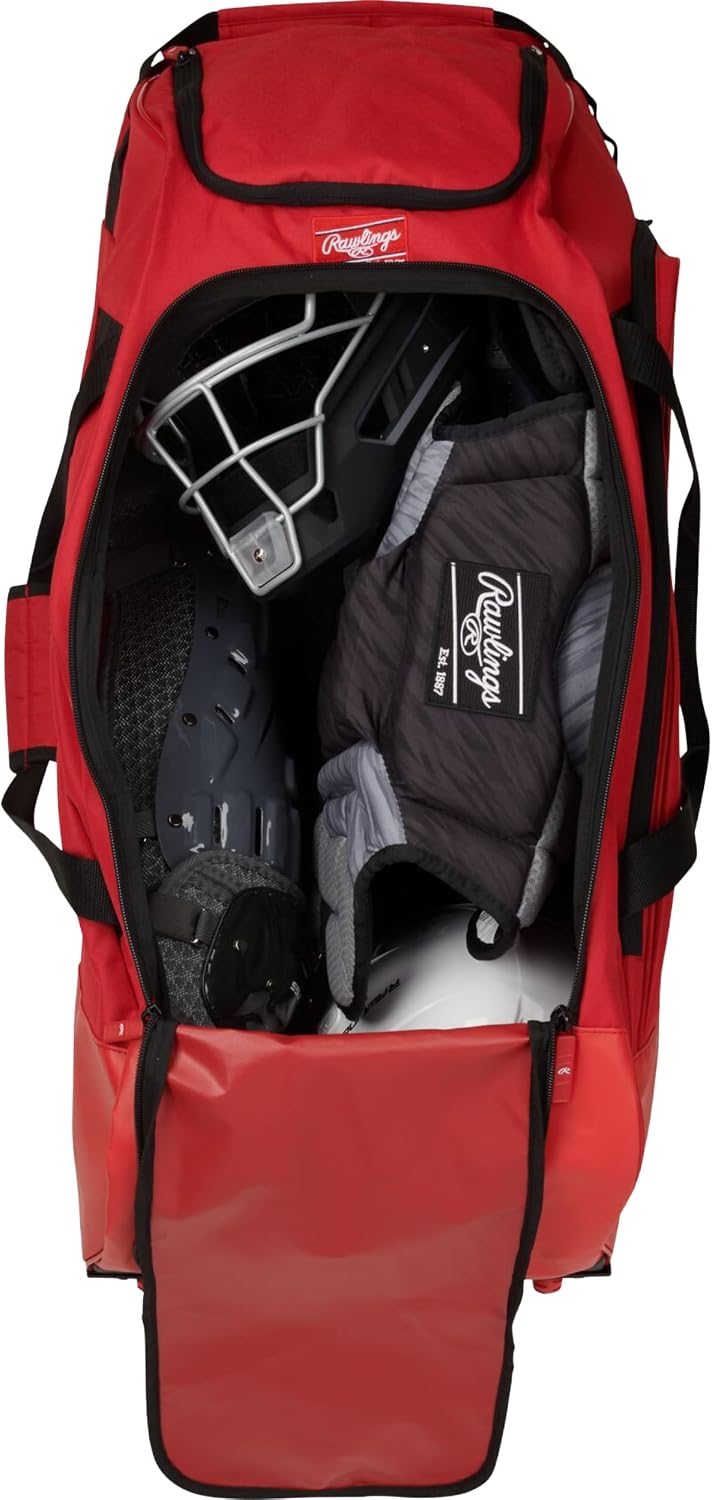 Rawlings | Workhorse Wheeled Equipment Bag | Baseball & Softball | Multiple Styles