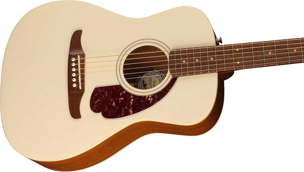 Fender Malibu Player Acoustic Guitar, Olympic White