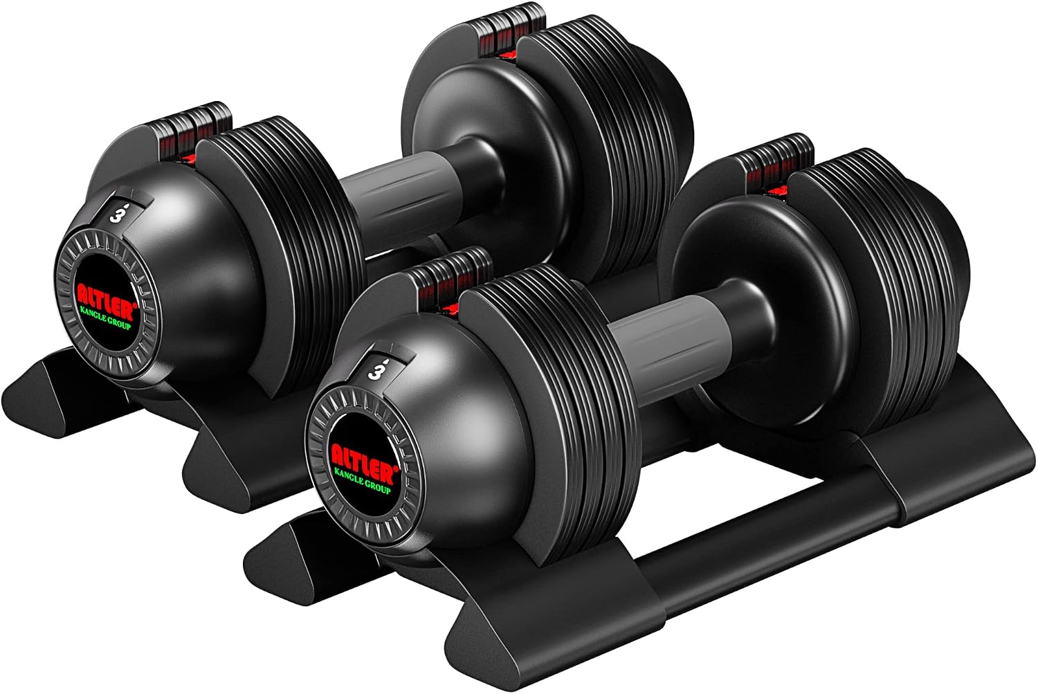 Adjustable Dumbbell Set 22lbs pair adjustable dumbbell- Perfect for Strength Training and Fitness Workouts