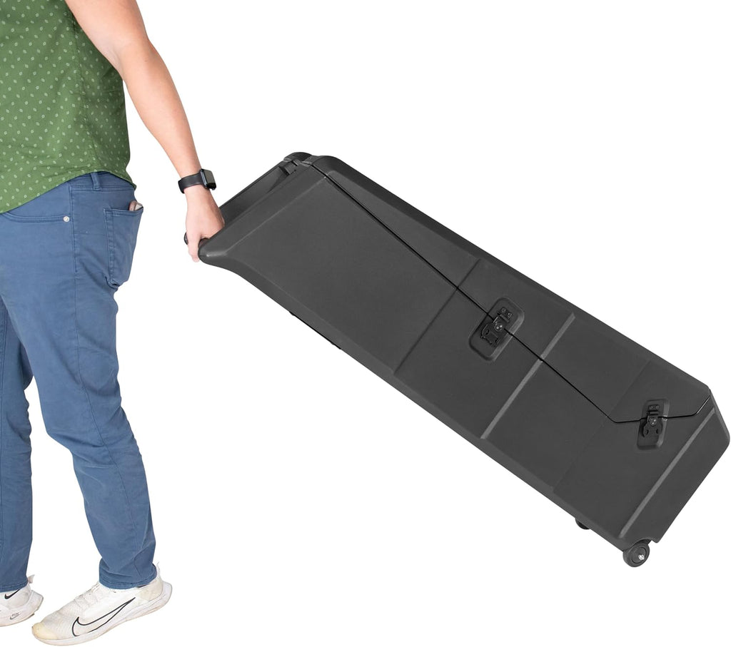 Gator Cases Mini Vault Rack for Two (2) Electric Bass Guitars, (GTR-MINIVAULT-B2)