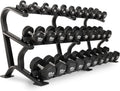 XMARK Dumbbell Weights Sets, 5-50lb and 5-75lb Dumbbell Sets, No Odor, Urethane Dumbbells, Commercial Gym and Home Gym Equipment