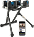 Teeter ProFlex 432 Adjustable Dumbbell Weight Set, 8 in 1 Free Weights 4 to 32lb, Quick-Set Grip Handles, Home Gym Space Saver (New in 2024)