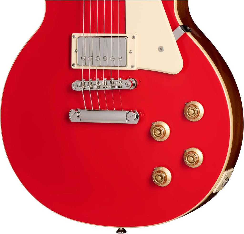 Epiphone Inspired by Gibson Les Paul Standard 50s, Cardinal Red with Bag