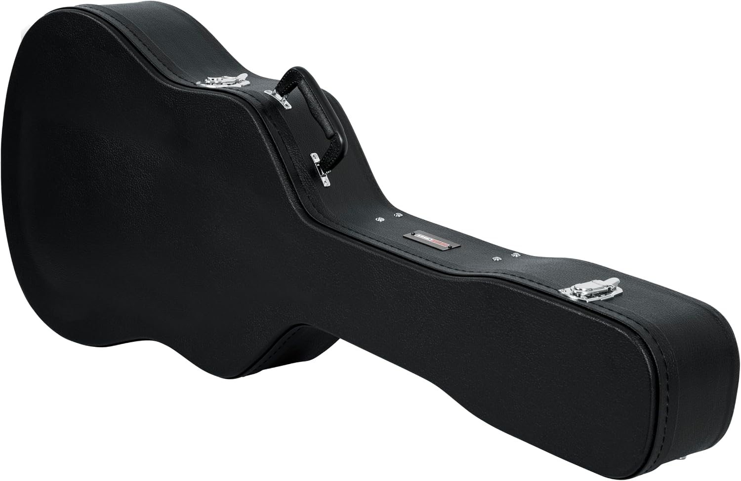 Gator Cases Traditonal Series Hard-Shell Wood Case for 6 or 12-String Dreadnought Style Acoustic Guitars, (GWE-DREAD 12)
