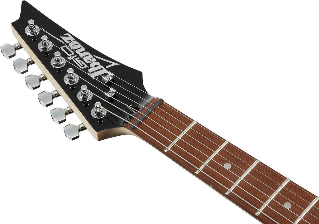 Ibanez GRX70QA RG Gio Electric Guitar - Transparent Emerald Burst Bundle with Amplifer, Gig Bag, Tuner, Instrument Cable, Picks, Austin Bazaar Instructional DVD, and Polishing Cloth