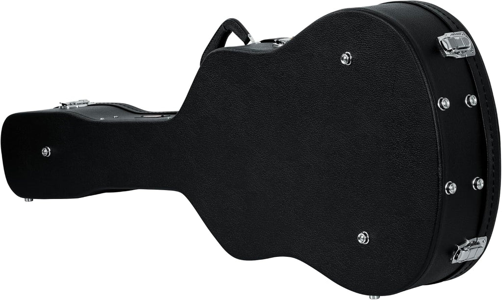 Gator Cases Traditonal Series Hard-Shell Wood Case for 6 or 12-String Dreadnought Style Acoustic Guitars, (GWE-DREAD 12)