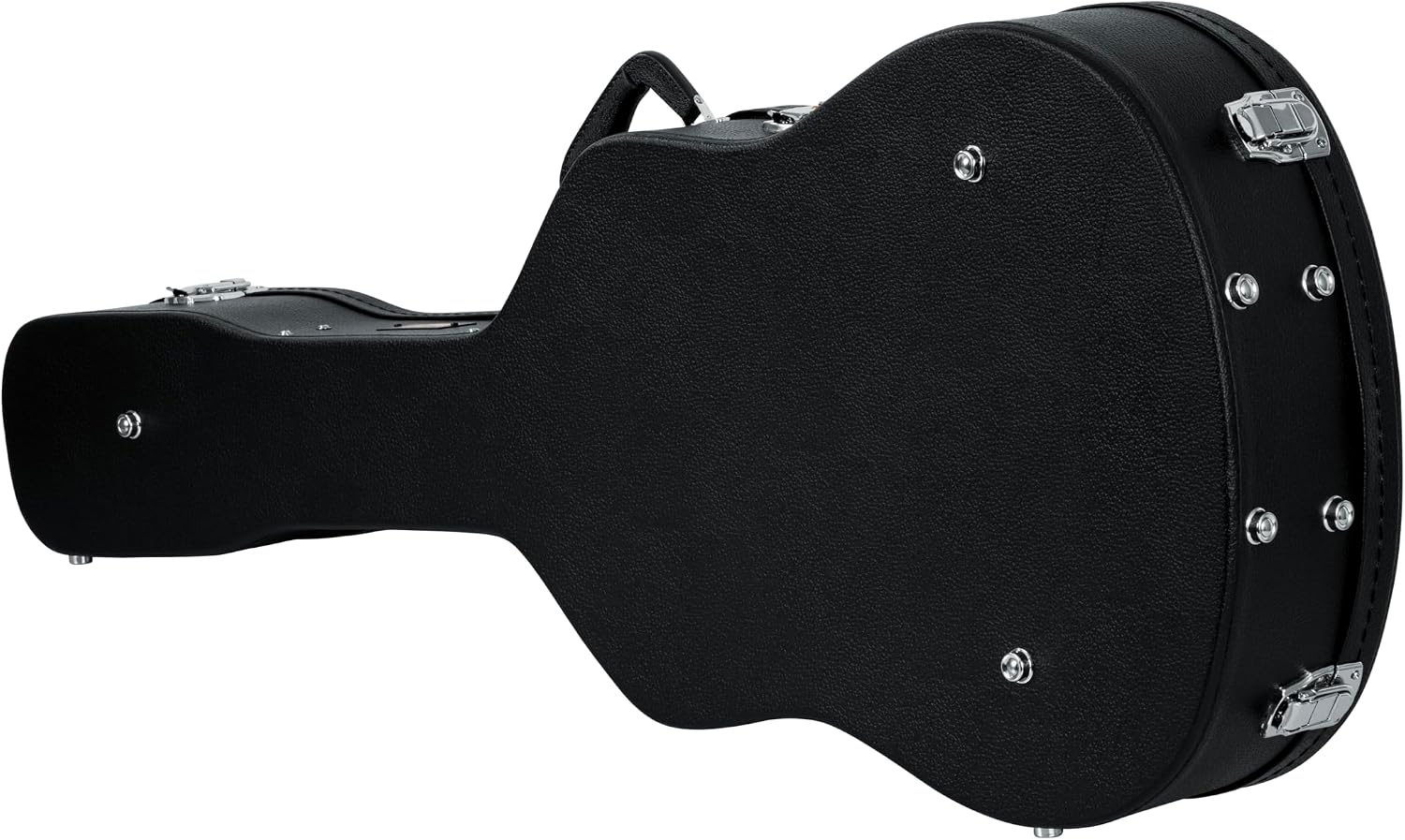 Gator Cases Traditonal Series Hard-Shell Wood Case for 6 or 12-String Dreadnought Style Acoustic Guitars, (GWE-DREAD 12)