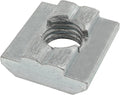13025, 15 30 40 Series M8 x 1.25 Self Aligning Slide in T-Nut Steel (500 Pack)
