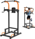 leikefitness Multifunction Power Tower Exercise Equipment,Pull Up Dip Station,Height Adjustable for Home Gym Strength Training Fitness Equipment,Dip Stands,Pull Up Bars,Push Up Bars,VKR