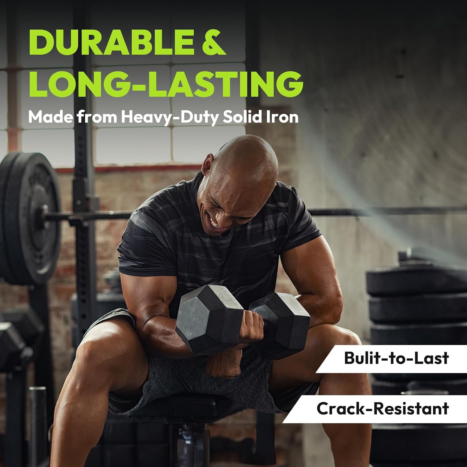 Hex Dumbbell Sets with Rack, 90-640 lb Rubber Encased Exercise & Fitness Dumbbells Set, Hand Weight for Strength Training, Weight Dumbbells