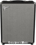 Fender Rumble 500 V3 Bass Amp for Bass Guitar, 500 Watts, with 2-Year Warranty 2x10 Inch Eminence Speakers with Compression Horn, Overdrive Circuit, Tone Voicing, Effects Loop and Direct XLR Output