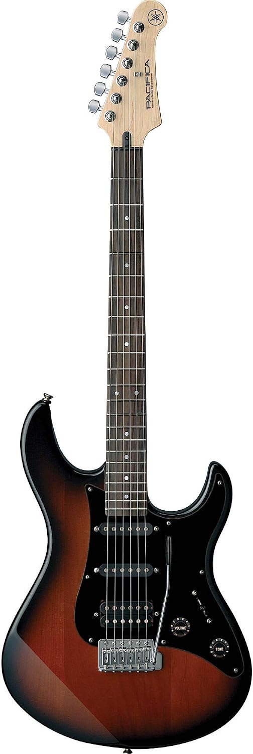 Yamaha GigMaker EG Electric Guitar Pack with Amplifier, Gig Bag, Tuner, Cable, Strap and Picks - Old Violin Sunburst