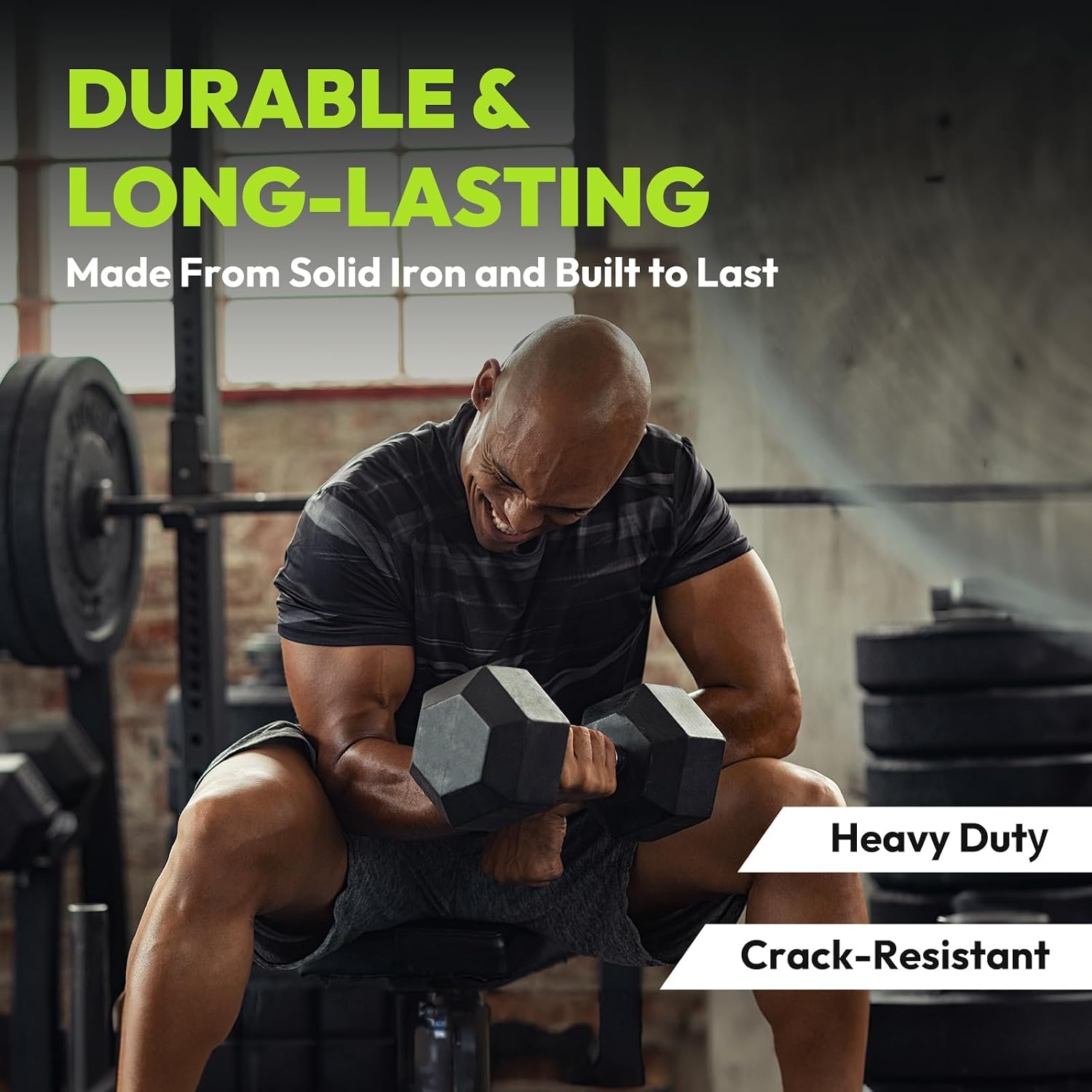 Hex Dumbbell Sets with Rack, 90-640 lb Rubber Encased Exercise & Fitness Dumbbells Set, Hand Weight for Strength Training, Weight Dumbbells