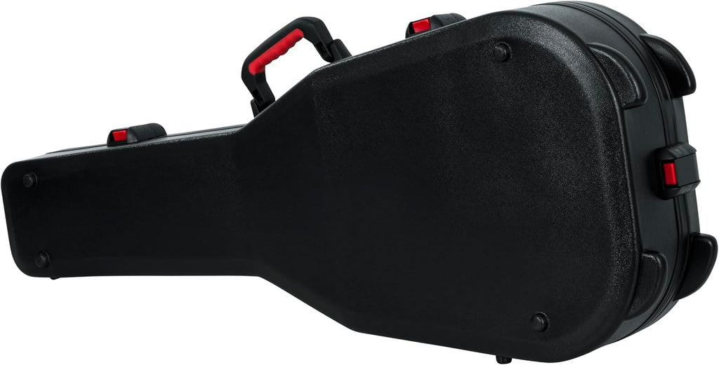 Gator Cases Molded Flight Case for Classical Style Acoustic Guitars with TSA Approved Locking Latch, (GTSA-GTRCLASS)