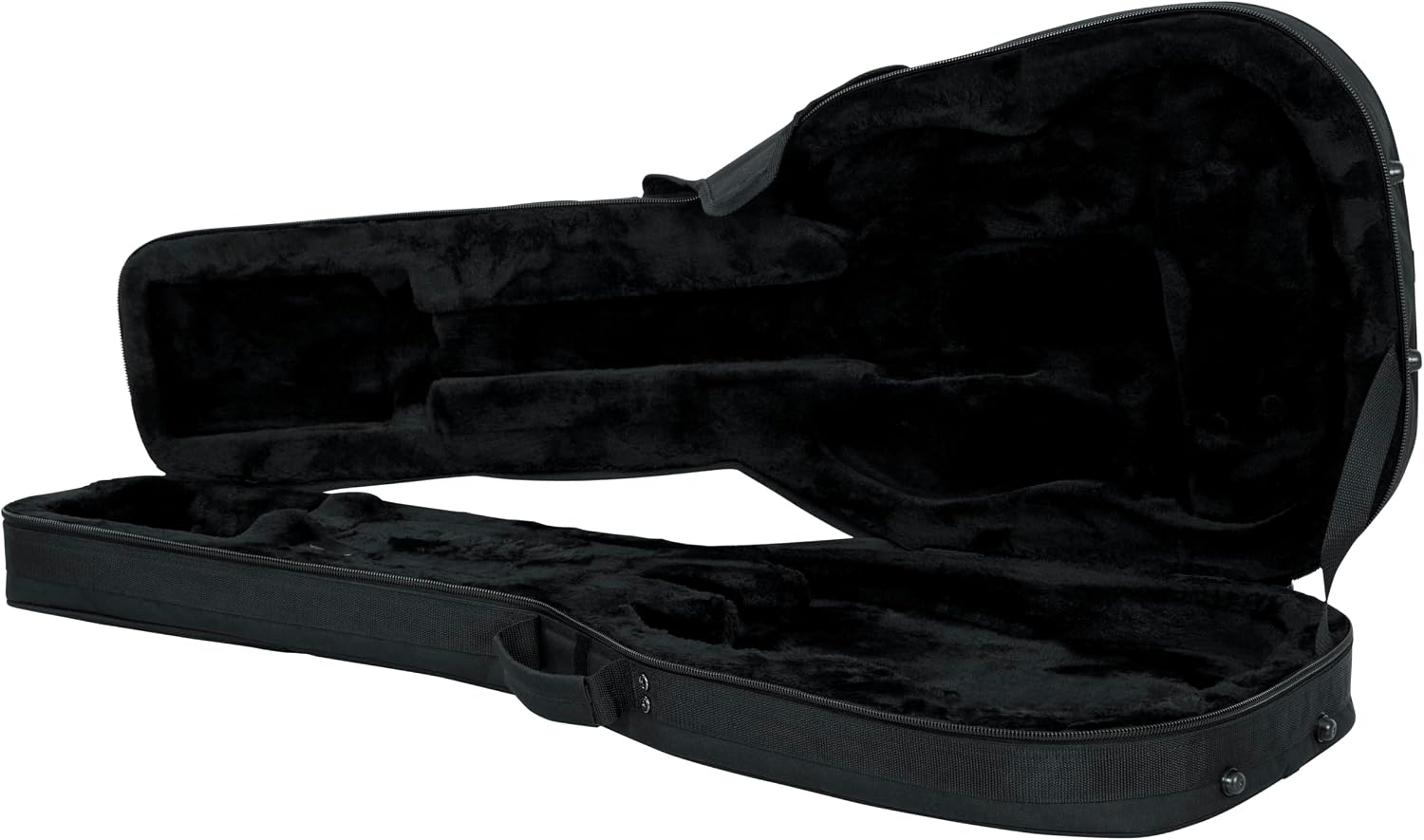 Gator Cases Lightweight Polyfoam Guitar Case For Double Cut Away Electric Guitars (GL-SG)